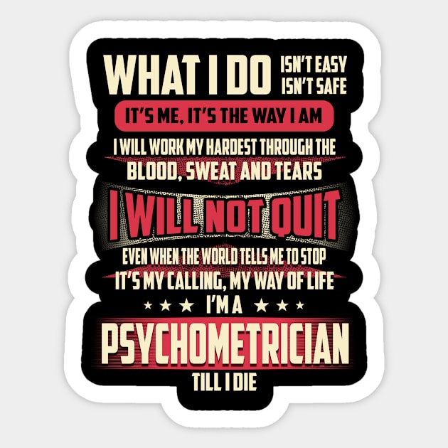 Psychometrician What i Do Sticker by Rento